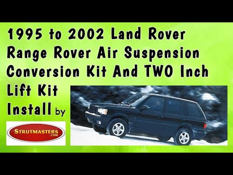 Range Rover Air Suspension | Shock And Coil Spring Replacement With A 2″ Lift By Strutmasters