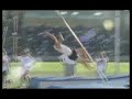 Adam Sarafian and Andrew Radamaker getting hit with a pole