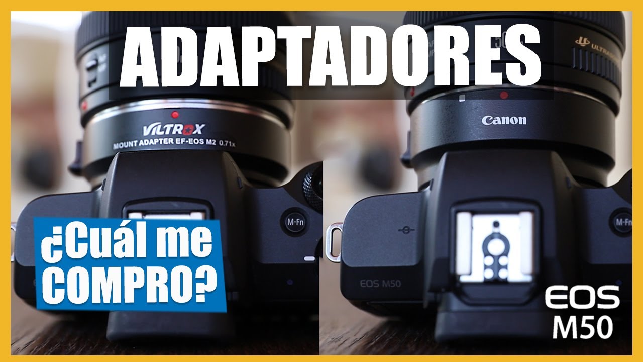 📢 CUIDADO 🛑 NO Compres el Speed Booster VILTROX EF-M2 con este LENTE ▶ CANON M50