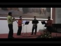 CUARTETO DE CLARINETES VIENTOS Y PASOTS el retiro bambuco