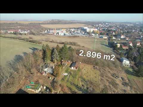 Video Prodej pozemku o celkové výměře 2 896 m2, Statenice - Černý Vůl, okr. Praha-západ