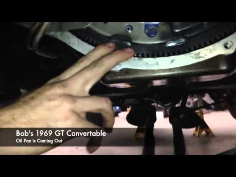 how to tap b series oil pan