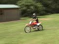 Backyard Dirt Bike Riding