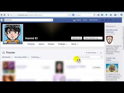 how to hide friends i facebook
