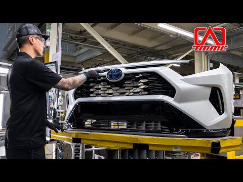 Inside the Toyota RAV4 Hybrid Production Line in Woodstock, Canada