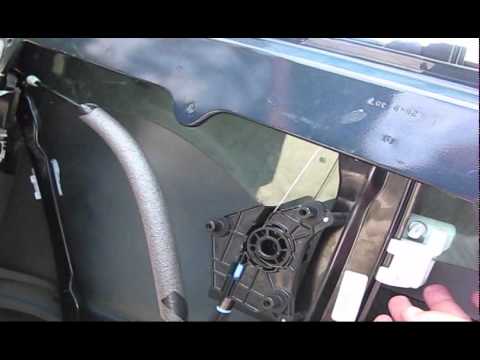 Replacing Drivers Side Front Power Window Regulator 08 Dodge Avenger