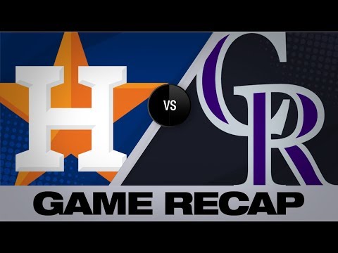 Video: Bregman, Gurriel help Astros top Rockies | Astros-Rockies Game Highlights 7/3/19