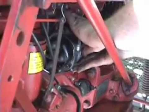 how to adjust the governor on a farmall h