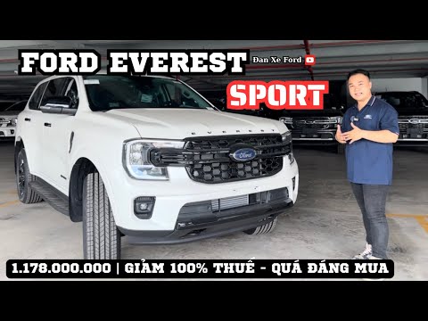 FORD EVEREST SPORT 2024: Phiên bản đáng tiền nhất cho những người thích lái xe ! | Dan Xe Ford