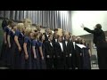 the oak park high school chamber choir from kansas city, mo singing 
