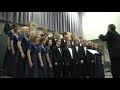 the oak park high school chamber choir from kansas city, mo singing 