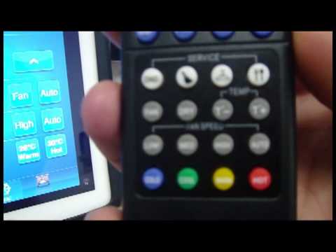 how to sync aircon remote
