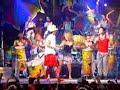 participa��o especial de carlinhos brown no segundo ensaio da timbalada em salvador.