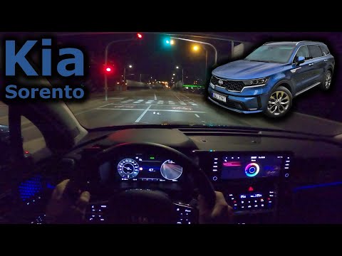2021 Kia Sorento | night POV test drive