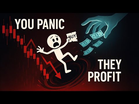 The Liquidity Void Trap: How Institutions Create Panic to Steal Your Position