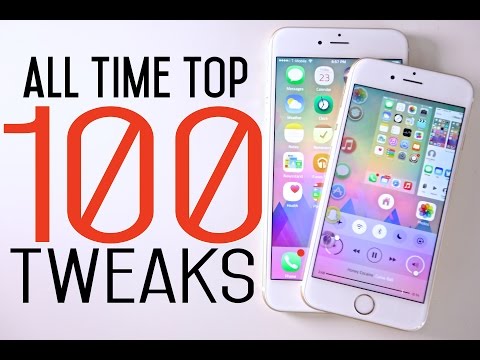 TOP - Updated Top 100 iOS 8 Cydia Tweaks Of All Time! Compatible With 8.1.2, 8.1.1 & 8.1 Taig Jailbreak. Best, Coolest & Creative Top 100 Tweaks Ever Made. For iPhone 6 Plus, 6 & all iPhones, iPads...