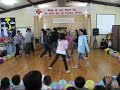 October 5th, 2008Miller Parish Hallremix - Maria/Rosa/KimDancers:boys:John (the guy that dies alone)John (panda eg guy that get jumped over)Bien (sliding guy)Bao (losty.. :L)Tuan (shuffler loner)Michael (black jumper)Peter (brown jumper guy for the partnered dance..)girls:Kim (black jumper, girl does partnered dance)Brenda (girl who died.. in beginning)Mary (girl that.. danced around main guy)Monica (twin.. )Maria (twin.. )Rosa (blue jumper)Ann (girl got lifted)Sylvia (girl at back.. in grey hoodie)Choreographers: Monica, Kim, Rosa, J.P, Brenda, Mary, Maria, Sylvia. shufflers made up their own stuff. :L our instructions:1. 4-5 minute dance2. has different music..3. you perform on october 5th...so.. pretty much everything was done.. and stuff in 4 DAYS~! OMG! SO PROUD~ ESPECIALLY THE GUYS.. sides you bao.. you suck~ :L all the dancers are in TNTT MILLER NS1 OR NS2 (thieu nhi thanh the, miller, nghia si 1 & 2), so absolutely no experience.. thanks for everyone who has been studying different dances, giving ideas.. NO HELP FROM THE BOYS~ hahaha..click :http://r05a.blogspot.com/2008/10/lets-explain.htmlfor better understanding..CAMERA LADY: AMY xP