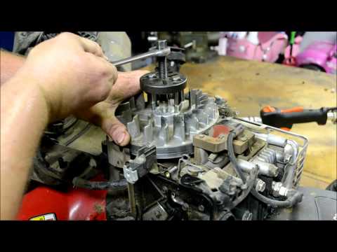 how to troubleshoot a lawn mower engine
