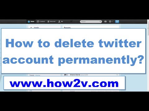 how to delete twitter.com