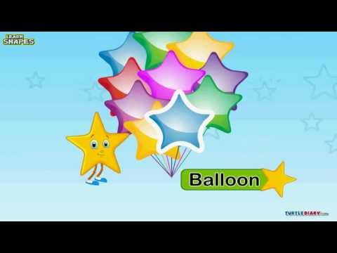 Let's Learn About the STAR SHAPE *Math for Kids*