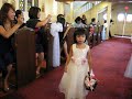 Aly the flower girl