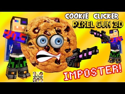 Cookie Clickers pt. 2 + Pixel Gun Imposter (Dad Plays PG3D pt. 14) iOS Gameplay