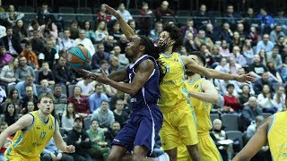 Hightlits of the match — VTB United league: «Tsmoki Minsk» vs «Astana»