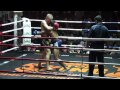 Tony (Tiger Muay Thai) wins via TKO in rd 3 @ Patong Thai Boxing Stadium