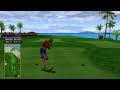 Golden Tee Great Shot on Tahiti Cove!