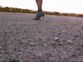 By the seaside in the wind!