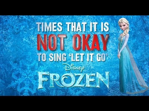 sing - Inappropriate movie moments to start belting out your new favorite Disney tune! So yes, mild spoilers. I do not own this song in any way, property of Disney ...