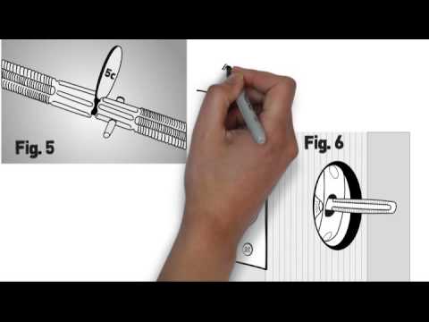how to fit door knobs