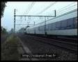 Croisement TRAIN DE NUIT  avec TRAIN DE FRET ( SNCF )