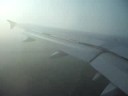 landing in fog in Santiago Lan Chile A318 CC-CVR