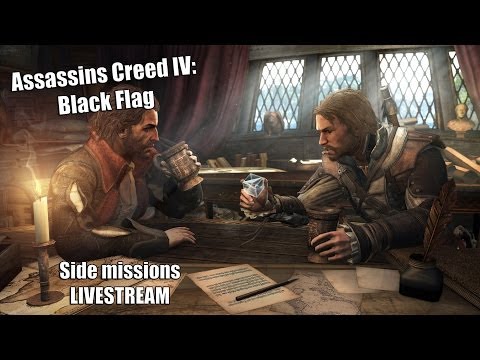 Assassins Creed IV: Black Flag LIVESTREAM - Osa 13. Sidemissionid! (PC) (1080p) HD!