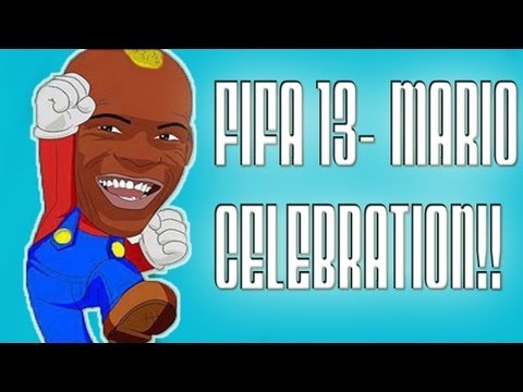 how to balotelli celebration fifa 13