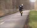 Stunt Husqvarna 410 supermotard