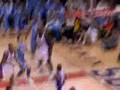 J.R. Smith Hits the Circus Shot as he Falls to the Ground