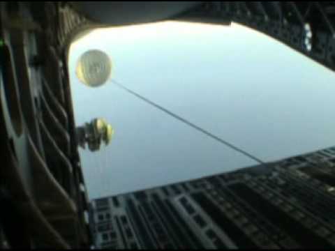 C-17 Airdrops U.S. Navy over the water! AWESOME FOOTAGE!