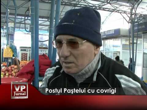 Postul Paştelui cu covrigi