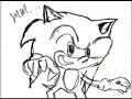 Yo, speed drawn Sonic by: Ryan Tzor Yo, speed drawn Sonic by: Ryan Tzor