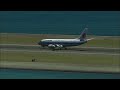 Boeing 737-300 AirChina Landing in Kai Tak