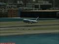 Boeing 737-300 AirChina Landing in Kai Tak