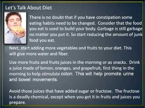 how to relieve constipation right away