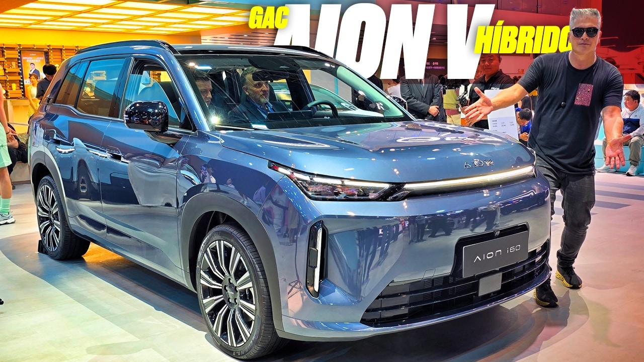 Novo GAC Aion V híbrido - VEM PRO BRASIL? E O PREÇO? O QUE MUDA? RODA 1.300 km COM UM TANQUE?