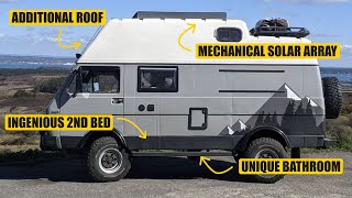 CUSTOM 4x4 FAMILY CAMPER // 2 BEDS 🛏️ BATHROOM With INCREDIBLE TOILET SOLUTION 🚿UNDERFLOOR H by Nate Murphy