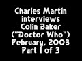 Colin Baker interview (February, 2003)