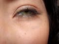 OBAMA GIRL WITH COLOR CONTACT LENSES