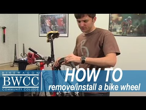 how to fit front brakes on a bike