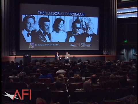 Miloš Forman - Milos Forman talks with an audience about filming on location in a mental institution after a screening of his acclaimed film ONE FLEW OVER THE CUCKOO'S NEST...